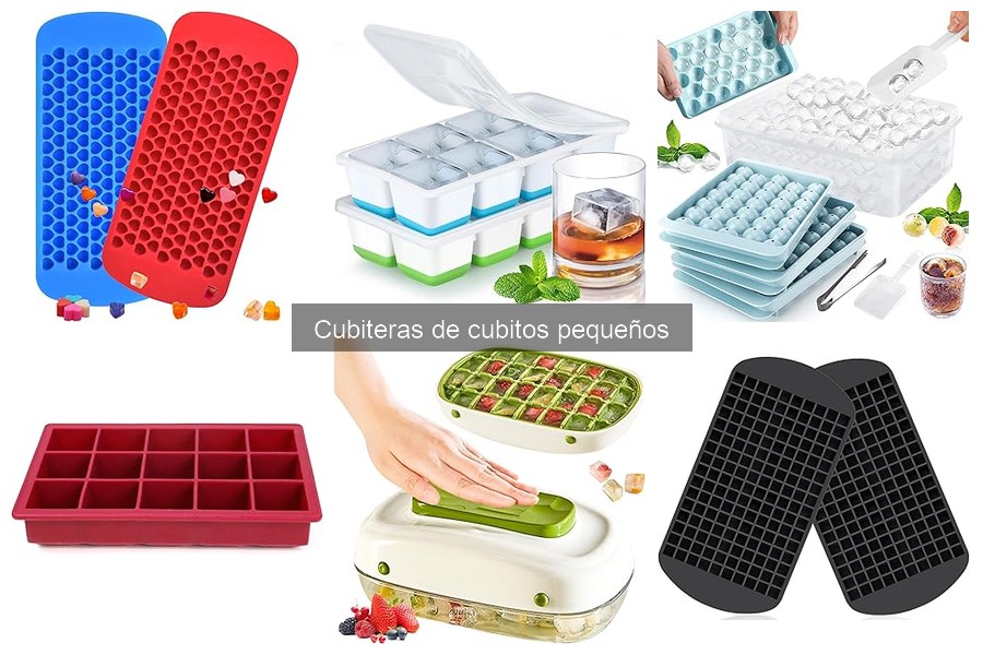 Mejores cubiteras de cubitos pequeños para el hogar