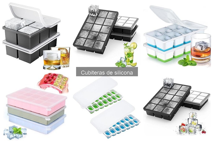 Mejores cubiteras de silicona para tu bar en casa