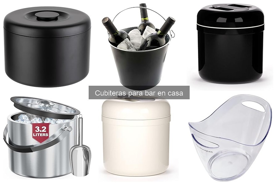Mejores cubiteras para bar en casa según precio 2023