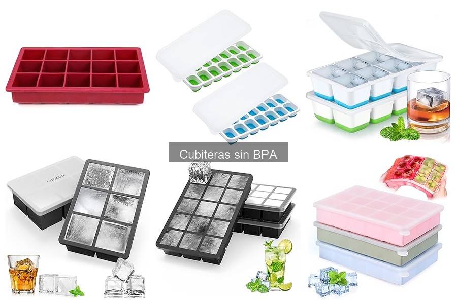Mejores cubiteras sin BPA para cócteles: comparativa 2023