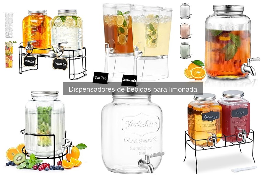 Mejores dispensadores de bebidas para fiestas y eventos