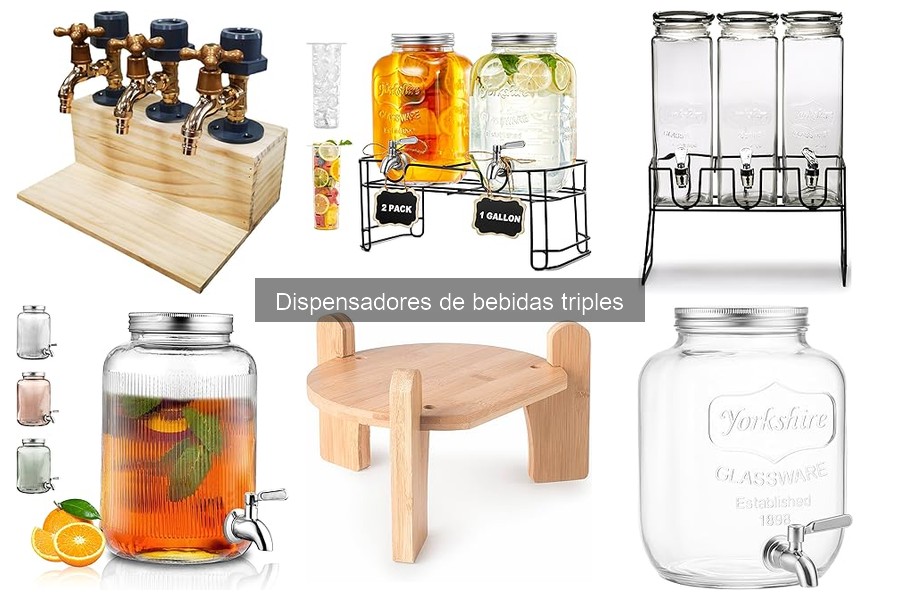 Mejores dispensadores de bebidas triples en 2023