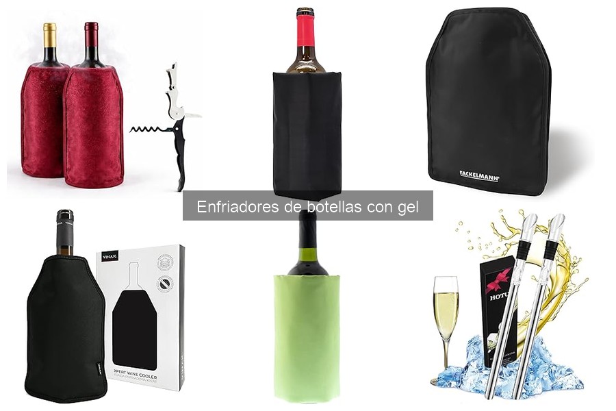 Mejores enfriadores de botellas con gel para tus fiestas