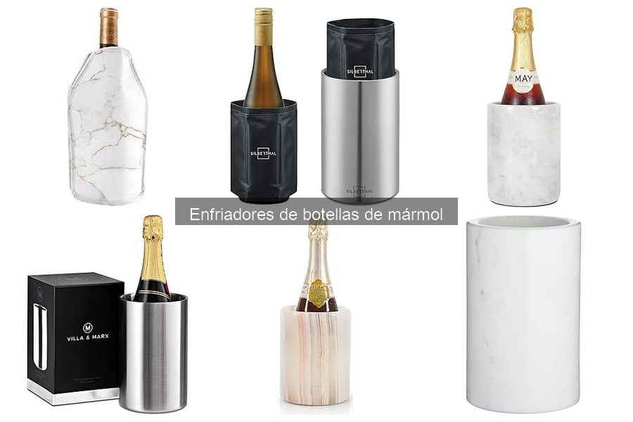 Mejores enfriadores de botellas de mármol para tu hogar