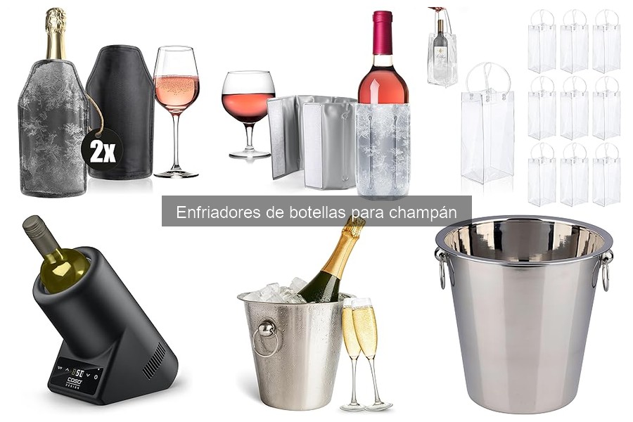 Mejores enfriadores de botellas para champán en 2023