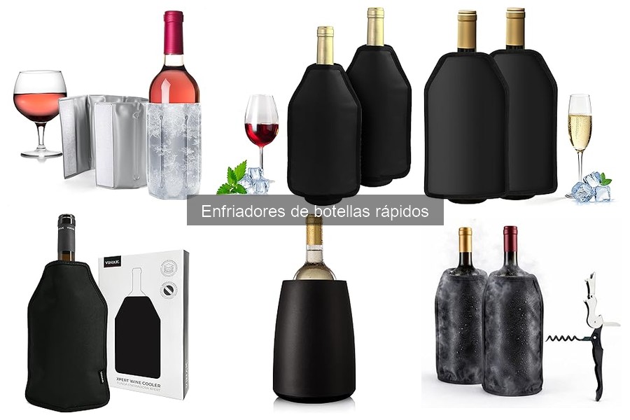 Mejores enfriadores de botellas rápidos de 2023: comparativa