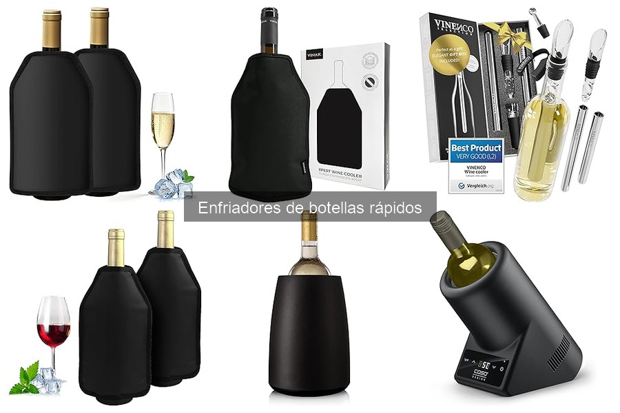 Mejores enfriadores de botellas rápidos para fiestas