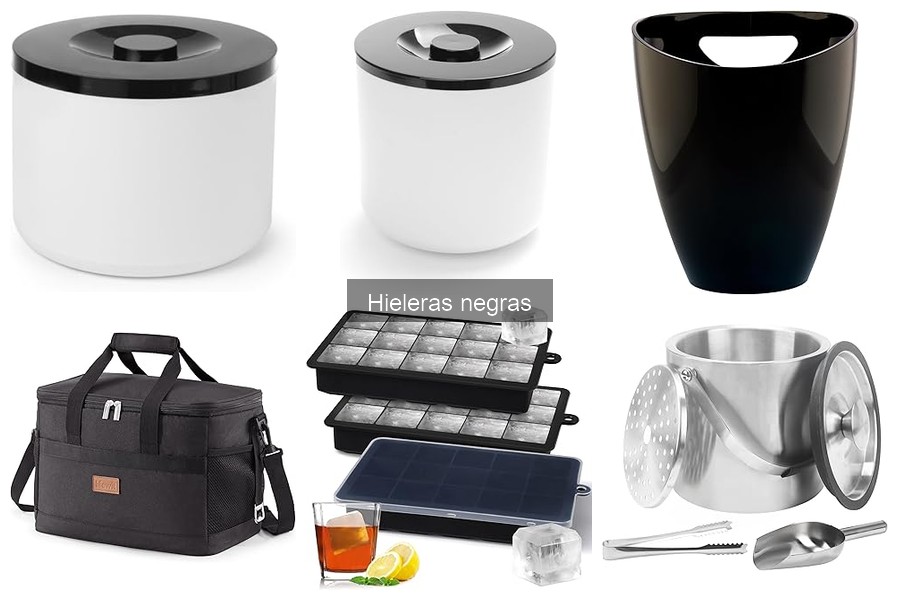Mejores hieleras negras para fiestas: comparativa y recomendaciones
