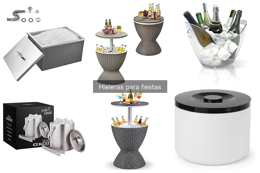 Mejores hieleras para mantener el hielo en fiestas