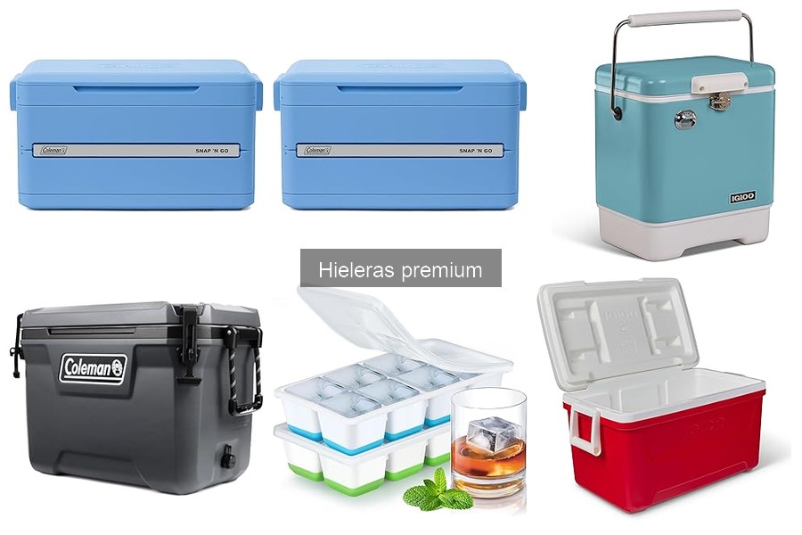 Mejores hieleras premium para bar en casa: comparativa 2023