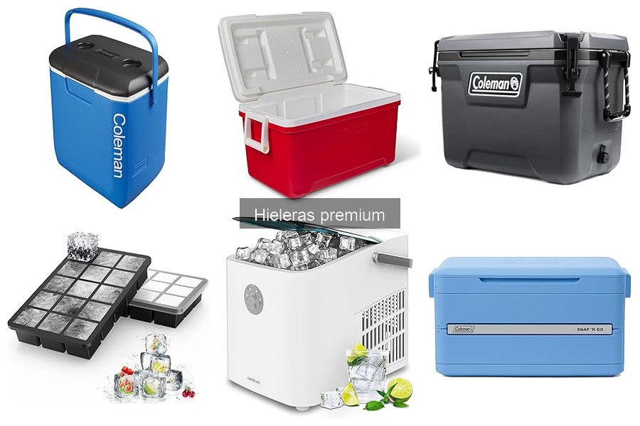 Mejores hieleras premium para eventos al aire libre