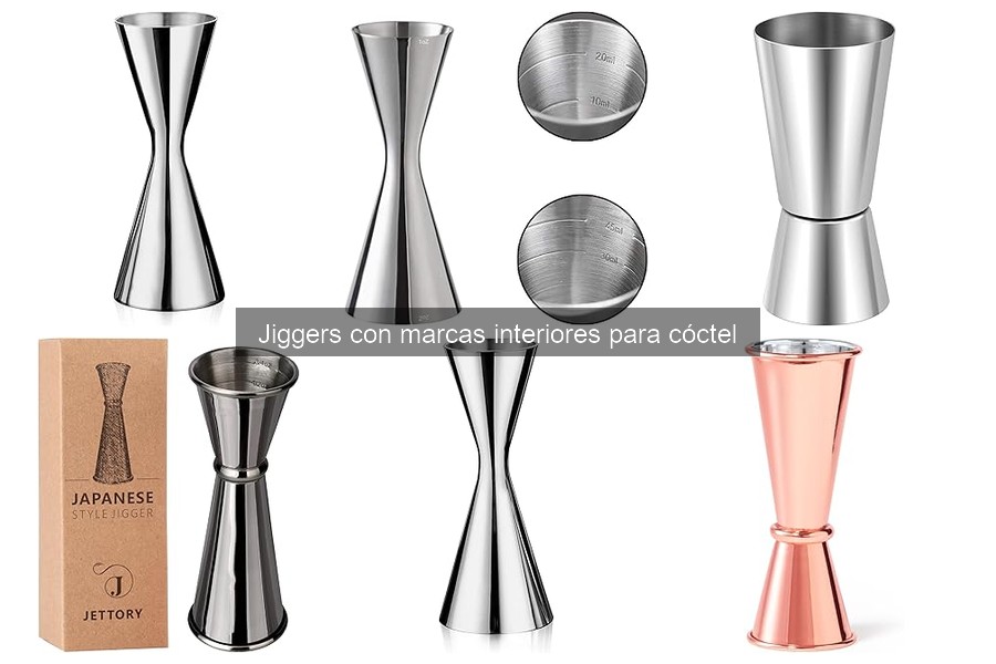 Mejores jiggers con marcas interiores para principiantes