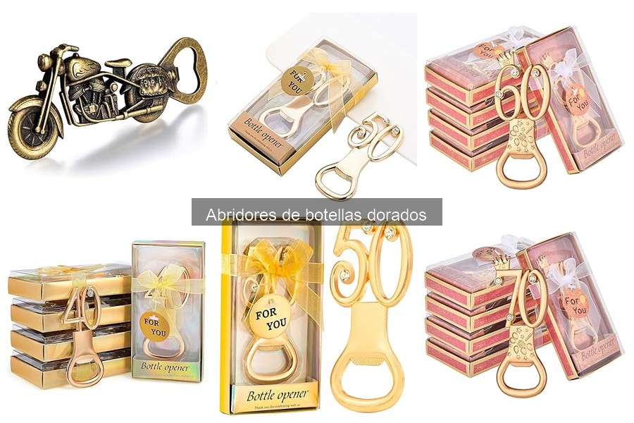 Mejores lugares para comprar abridores de botellas dorados en oferta