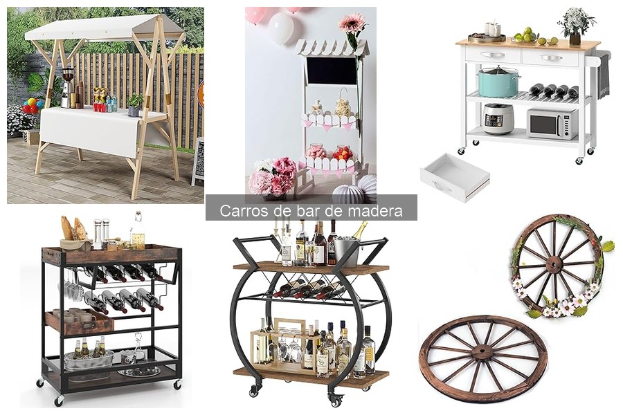Mejores lugares para comprar carros de bar de madera