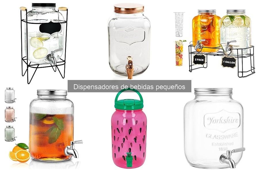 Mejores lugares para comprar dispensadores de bebidas pequeños