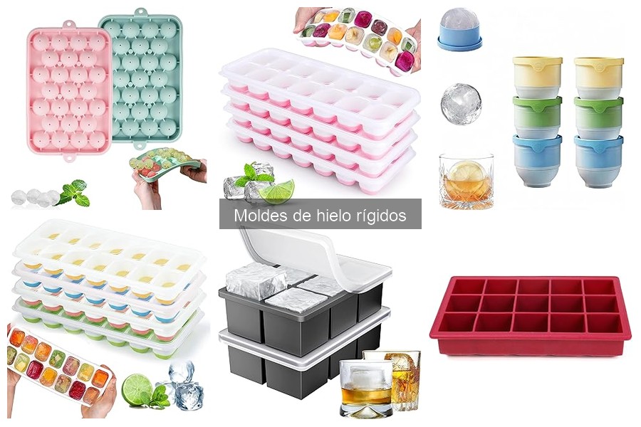 Mejores lugares para comprar moldes de hielo rígidos baratos