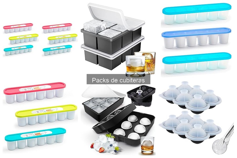 Mejores lugares para comprar packs de cubiteras a buen precio