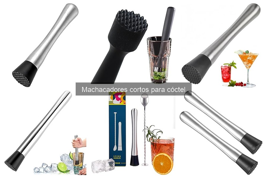 Mejores machacadores cortos para cócteles en Amazon
