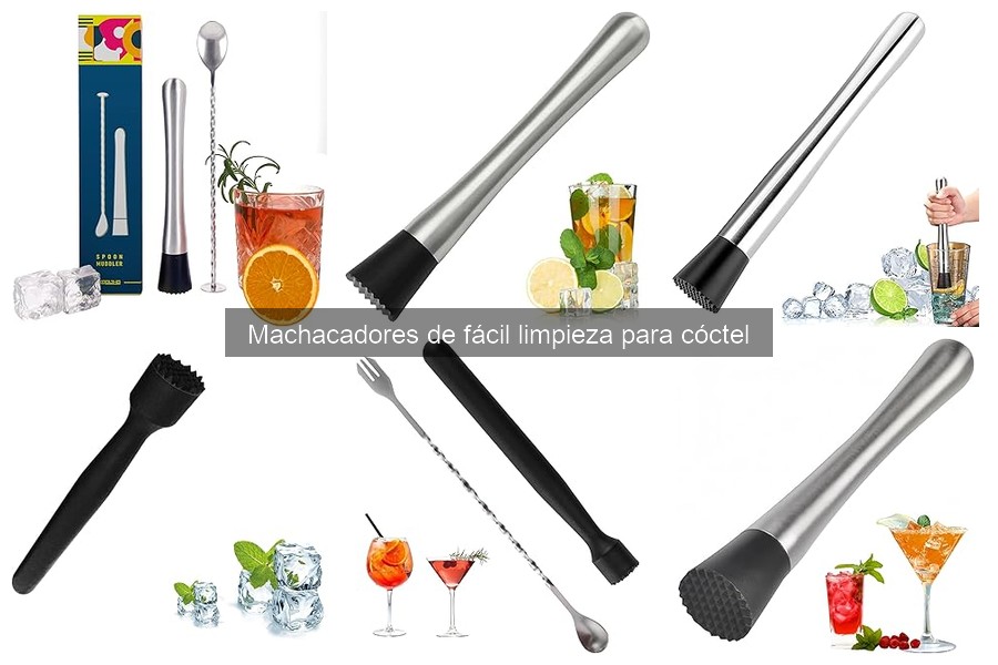 Mejores machacadores de cócteles de fácil limpieza en 2023