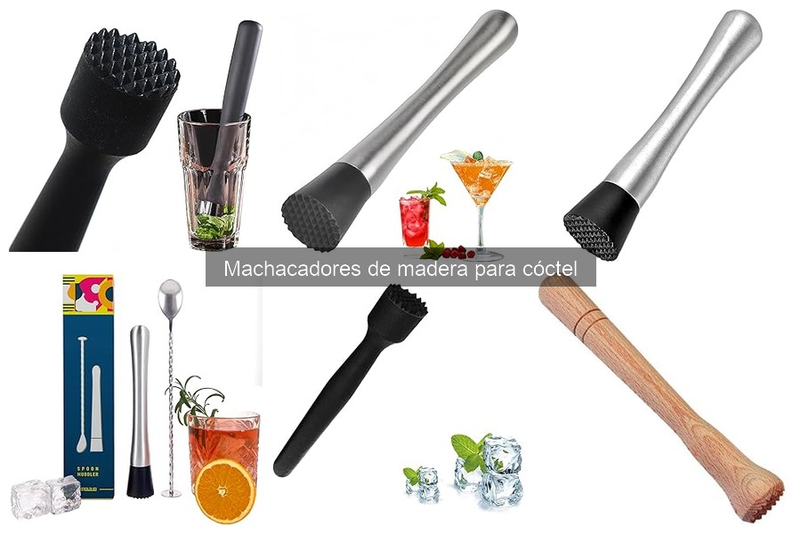 Mejores machacadores de madera para cócteles en Amazon