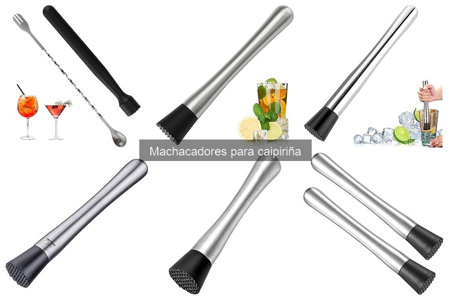 Mejores machacadores para caipiriña: comparativa 2023