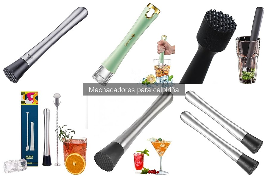 Mejores machacadores para caipiriña: Guía para principiantes