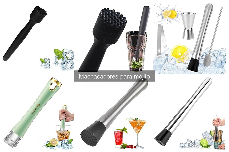 Mejores machacadores para mojito: Opiniones y reseñas 2023