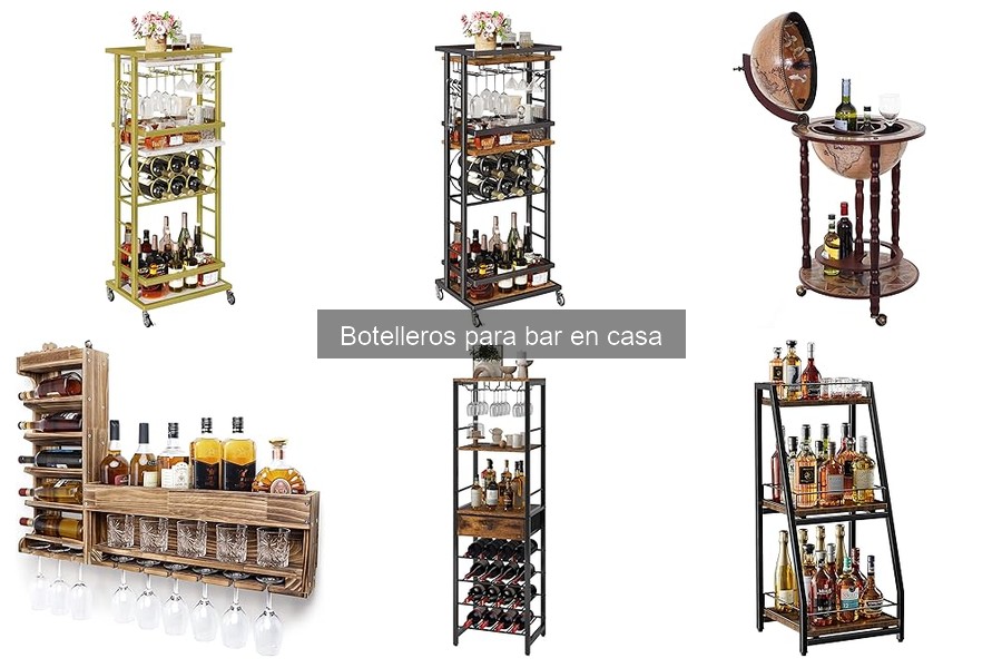 Mejores marcas de botelleros para bar en casa en 2023