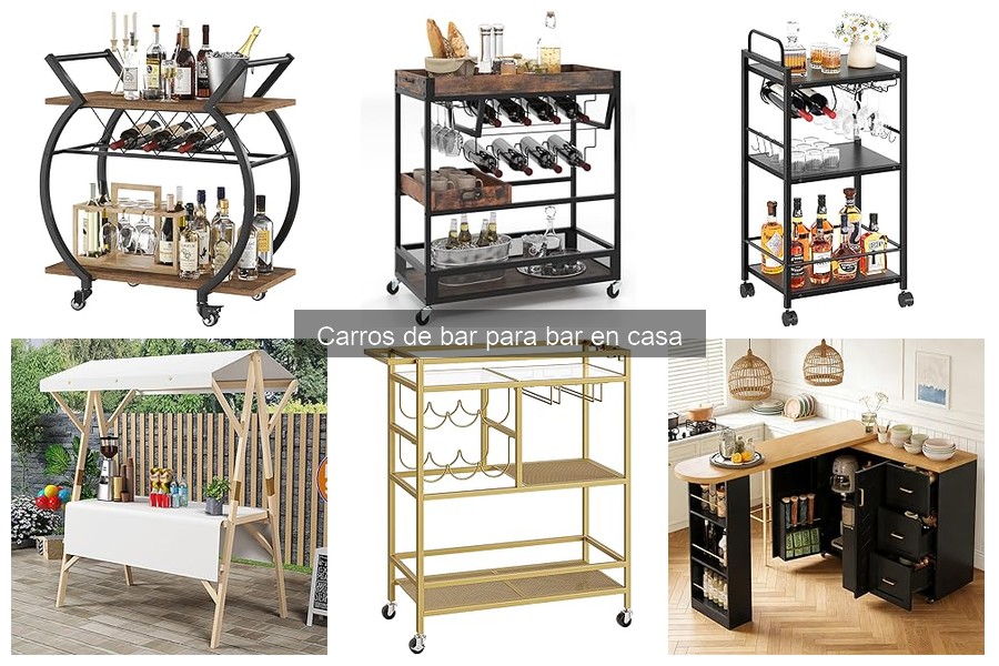 Mejores marcas de carros de bar en 2023: ¡Descubre las Top!