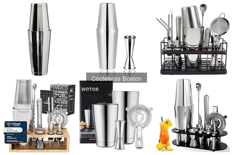 Mejores marcas de cocteleras Boston para tus cócteles