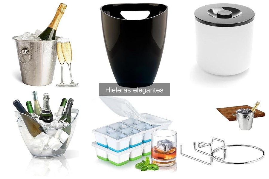 Mejores marcas de hieleras elegantes para tu bar en casa