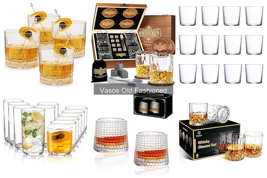 Mejores marcas de vasos Old Fashioned: comparativa