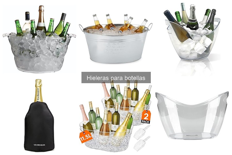 Mejores materiales para hieleras de botellas: guía completa