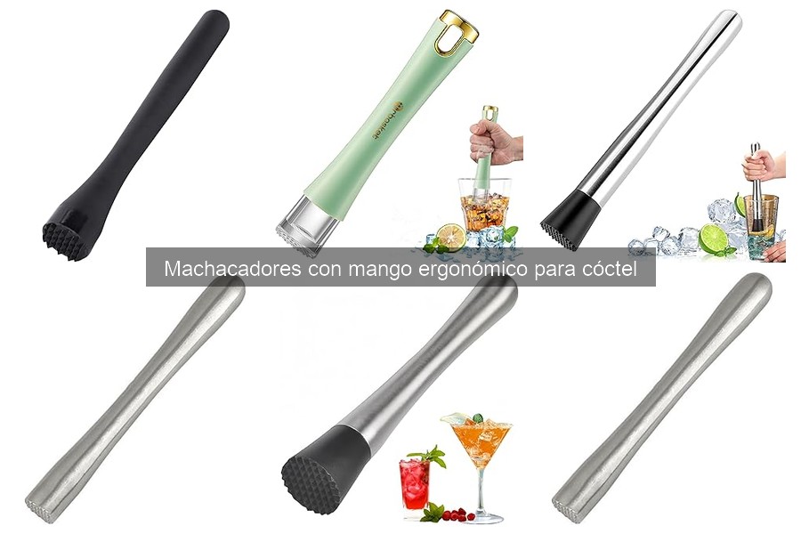 Mejores materiales para machacadores de cócteles