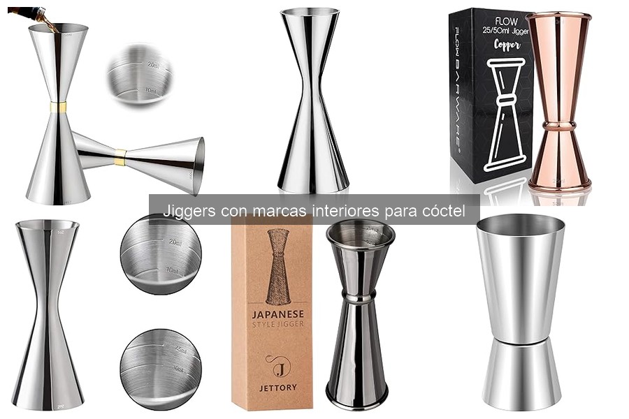 Mejores materiales para un jigger: ¿Cuál elegir?