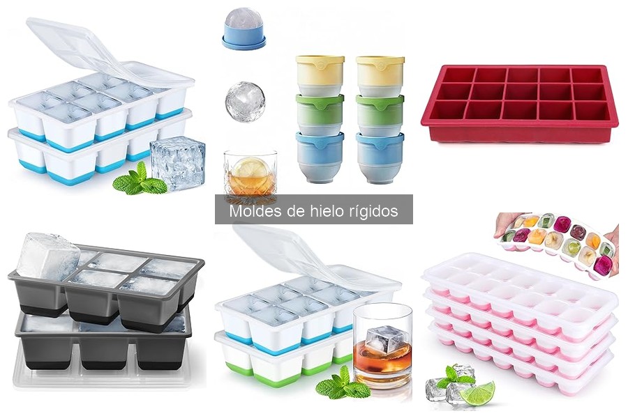 Mejores moldes de hielo rígidos para fiestas y eventos
