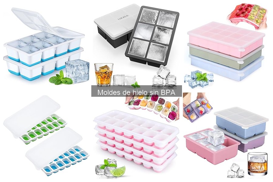 Mejores moldes de hielo sin BPA: comparativa y opiniones