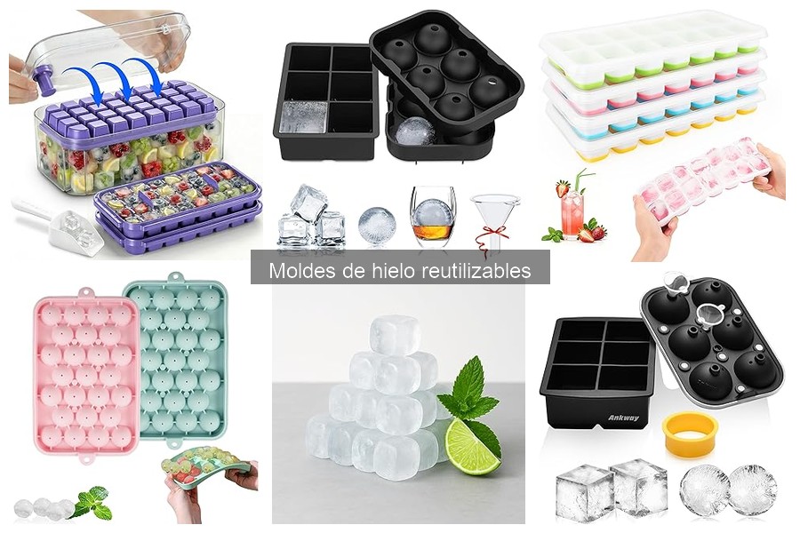 Mejores ofertas de moldes de hielo reutilizables en 2023