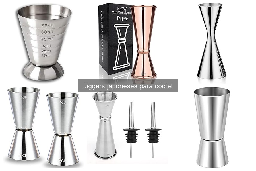 Mejores ofertas en jiggers japoneses para cócteles