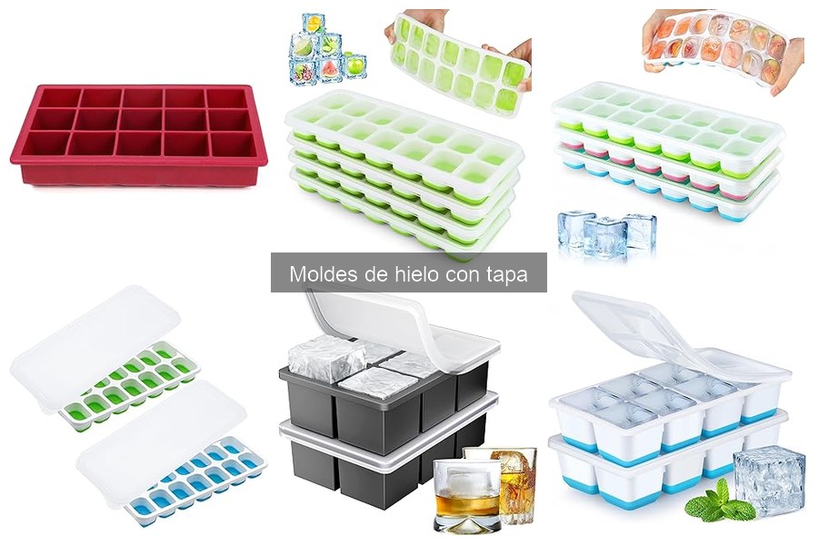 Mejores Ofertas en Moldes de Hielo con Tapa