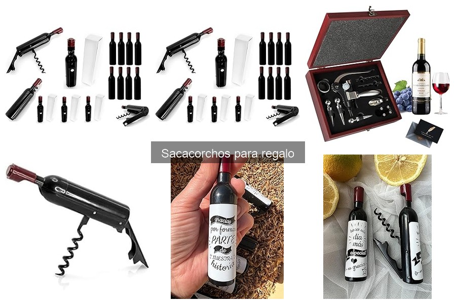 Mejores sacacorchos con diseño exclusivo para regalar