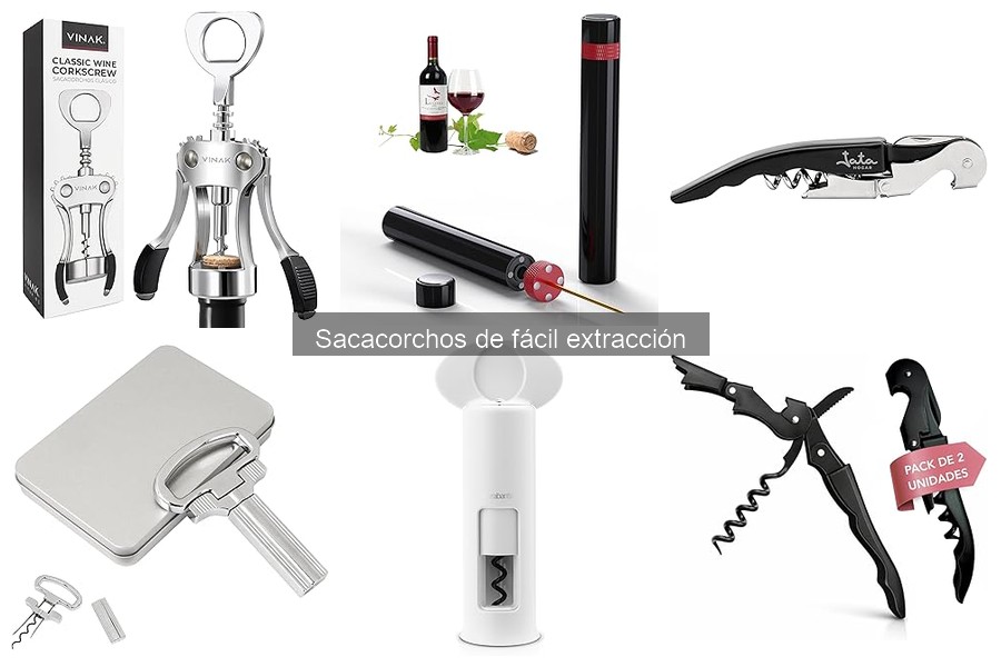 Mejores sacacorchos de fácil extracción para principiantes