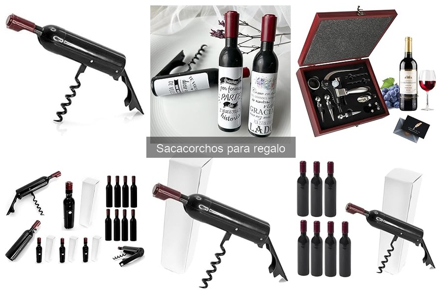 Mejores sacacorchos para regalo en 2023: Top opciones