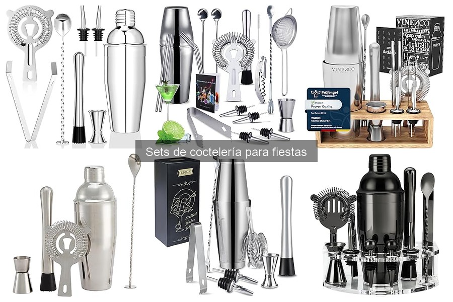 Mejores sets de coctelería para principiantes en casa