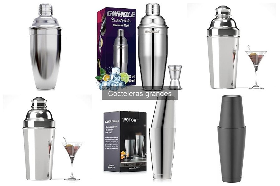 Mejores tiendas para comprar cocteleras grandes online