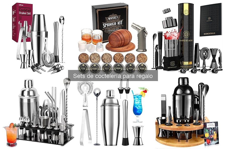 Mejores tiendas para comprar sets de coctelería a buen precio