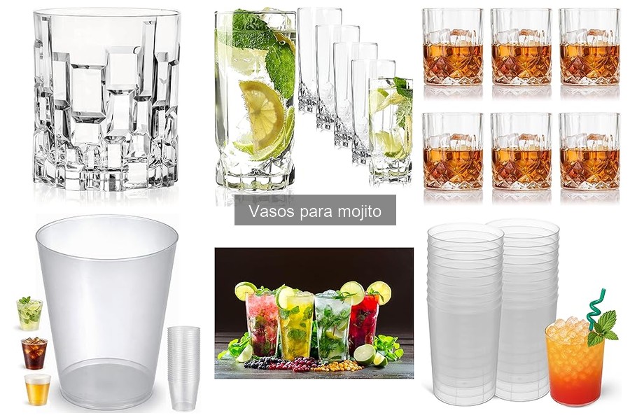 Mejores vasos para mojito: comparativa y recomendaciones