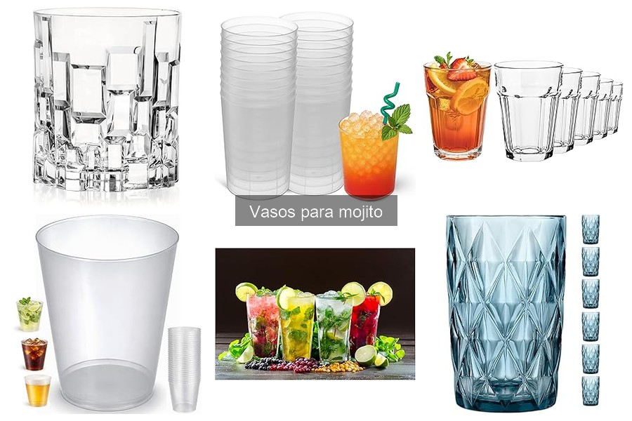 Mejores vasos para mojito en fiestas: ¡Los más recomendados!