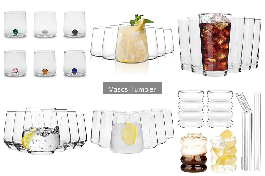 Mejores vasos tumbler para cócteles: comparativa 2023