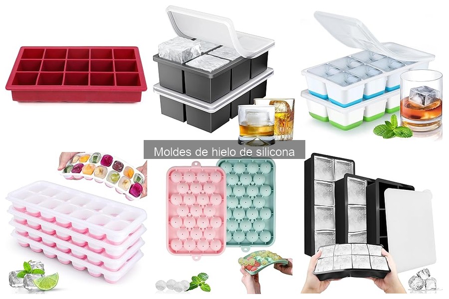 Moldes de hielo de silicona para niños: comparativa divertida
